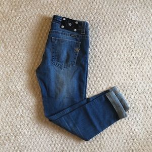Miss Me Jeans Mid Rise Skinny Size 28 NEW